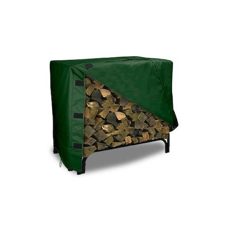 Eevelle Meridian Log Rack Cover, Khaki, 96 in L x 24 in W x 42 in H MDLRL-KHA